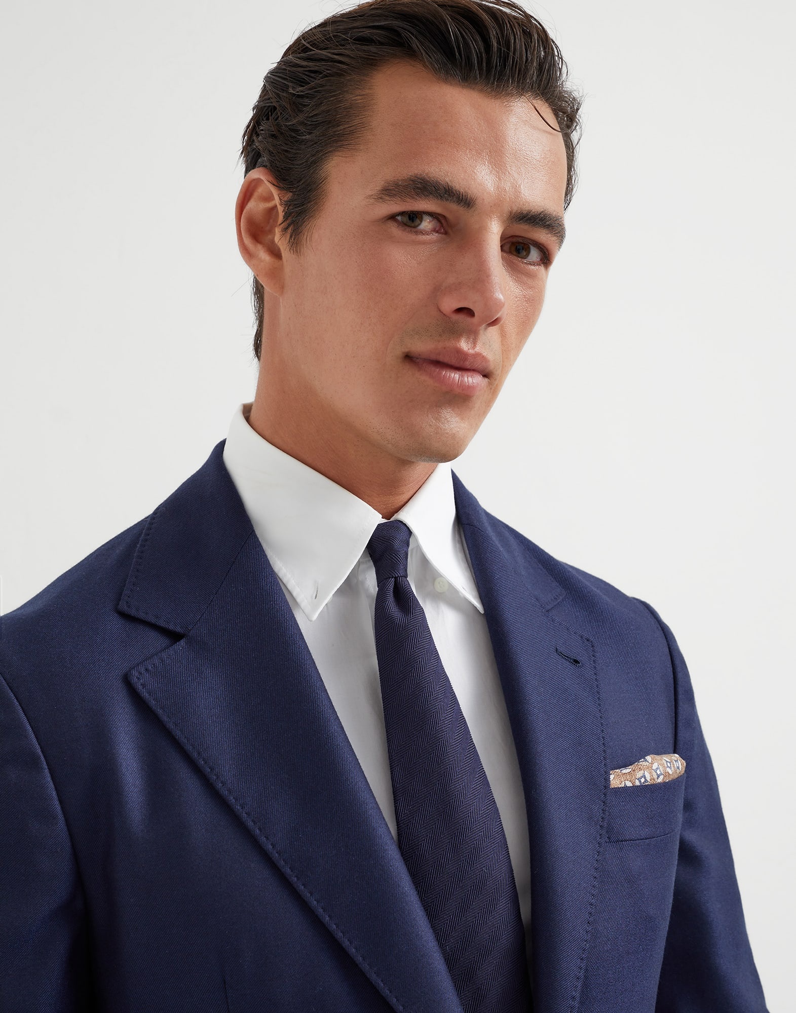 Silk chevron tie - 3