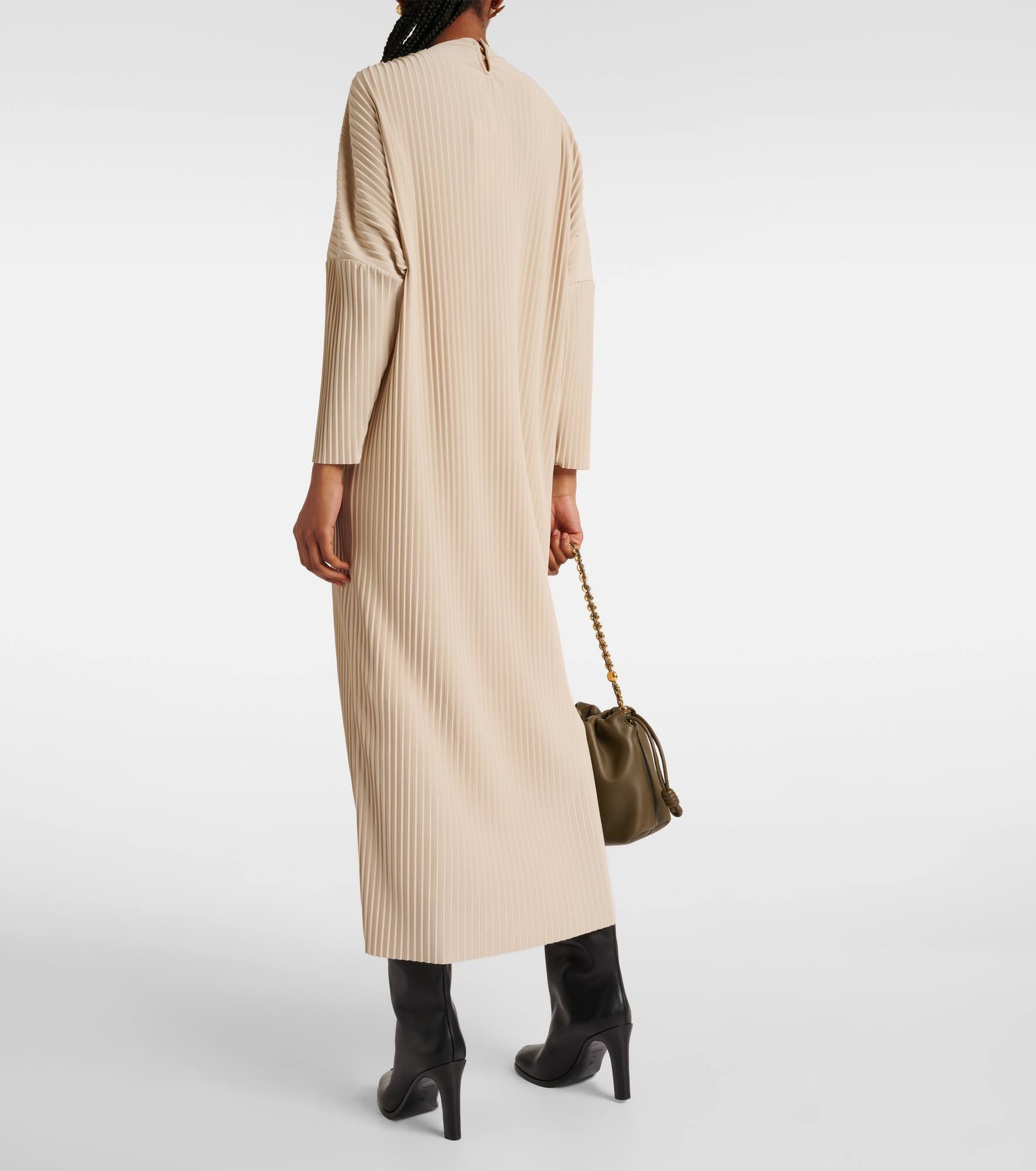 Turtleneck midi dress - 3
