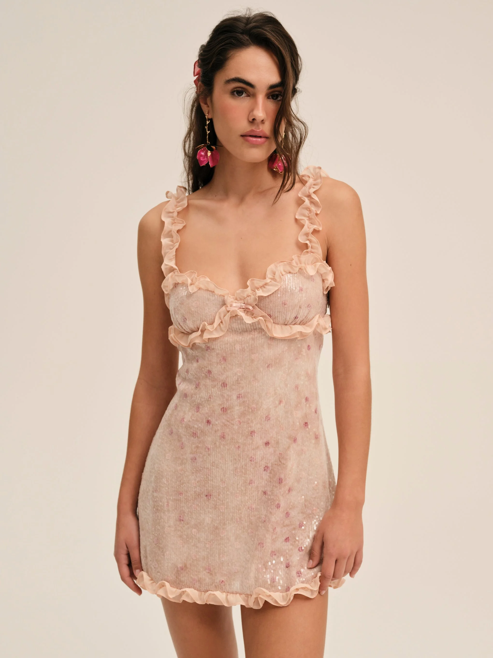 Sophia Sequin Mini Dress - 1