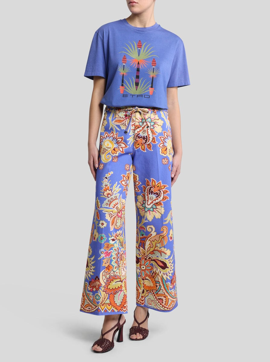 CULOTTE JEANS WITH BELT - 4