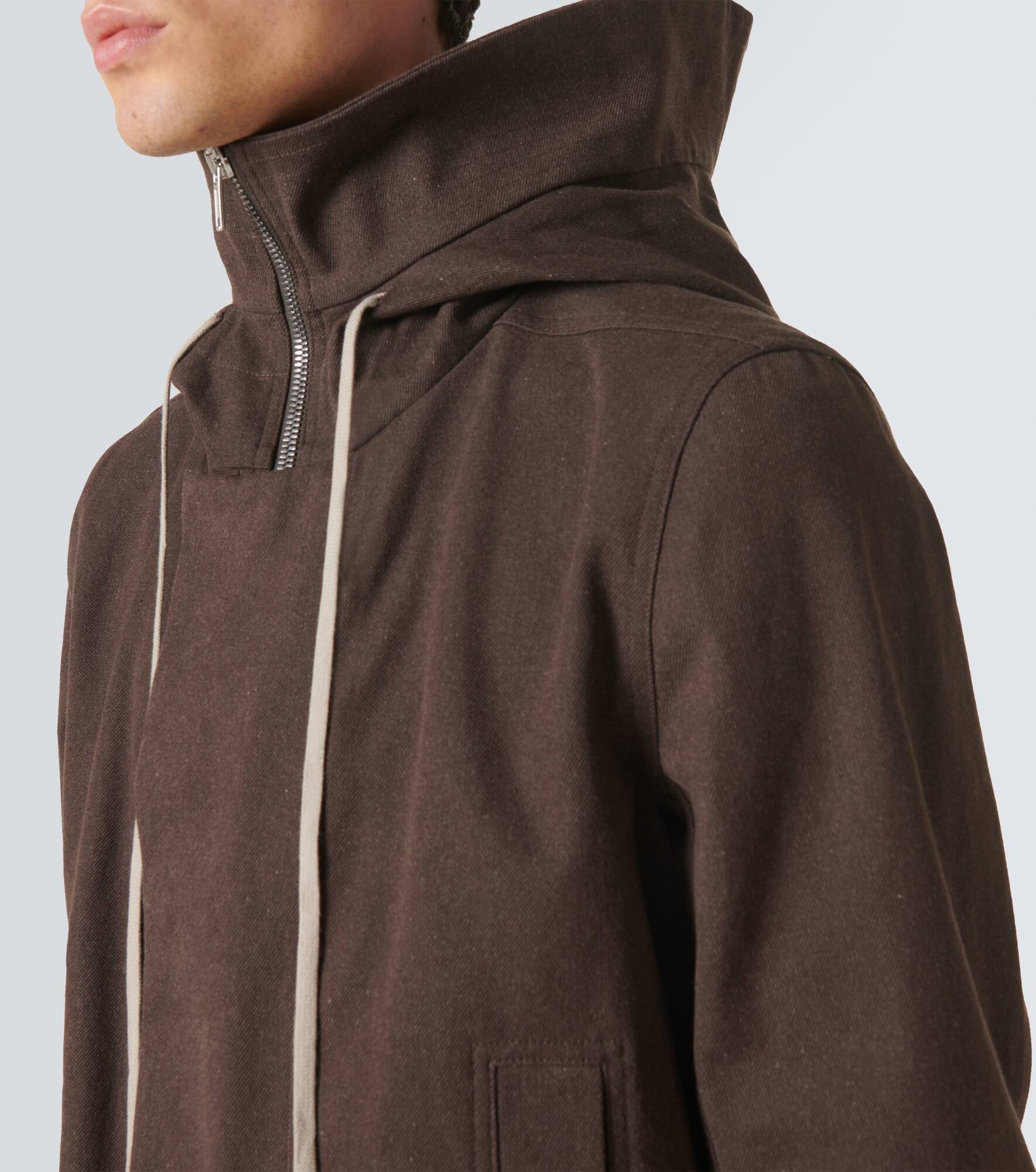 Oversized cotton coat - 6