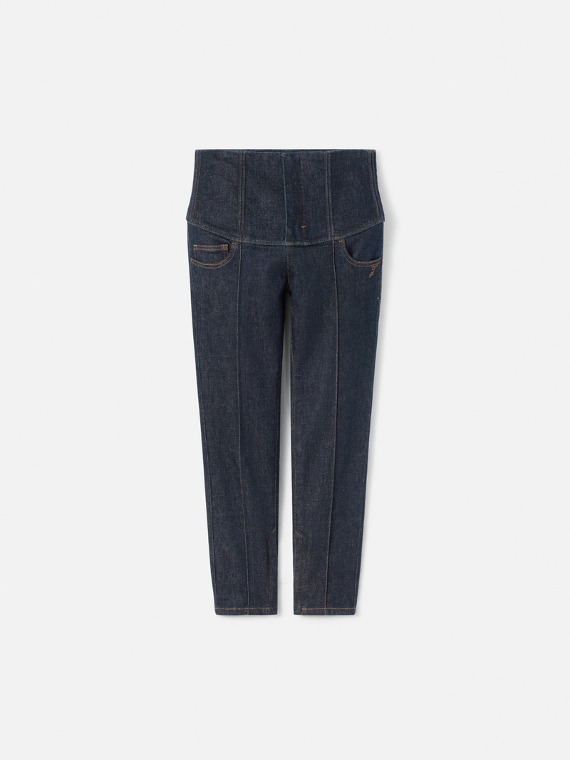 JACQUEMUS The de-Nîmes denim capri pants outlook