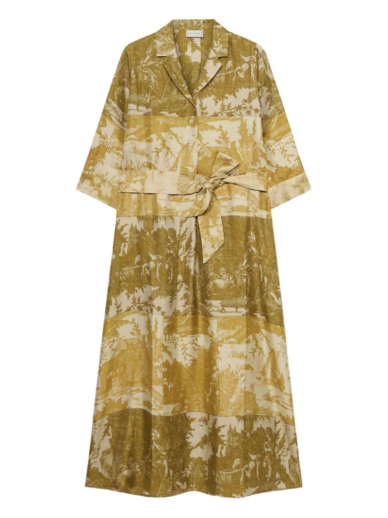 Aloe silk maxi dress 4