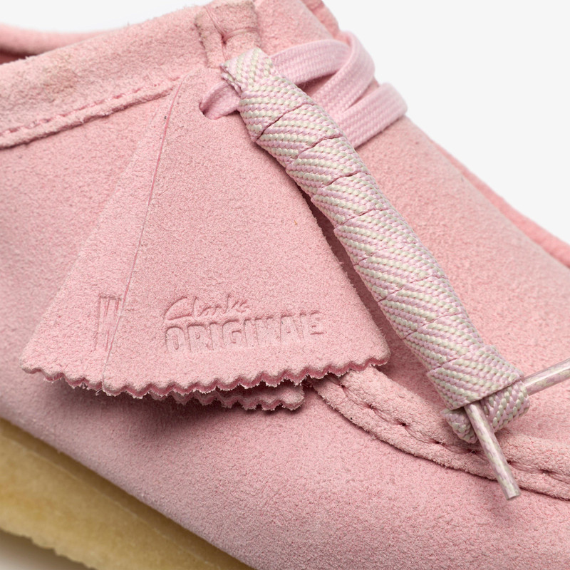 Wallabee Light Pink Suede 8