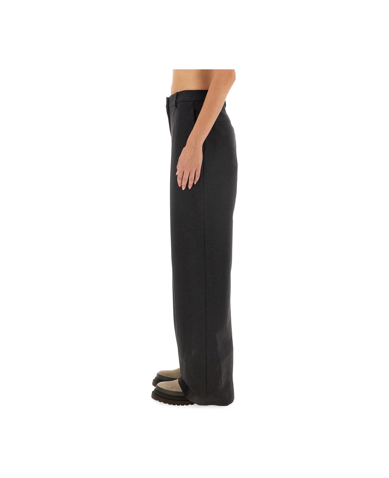 Wide Leg Pants - 4