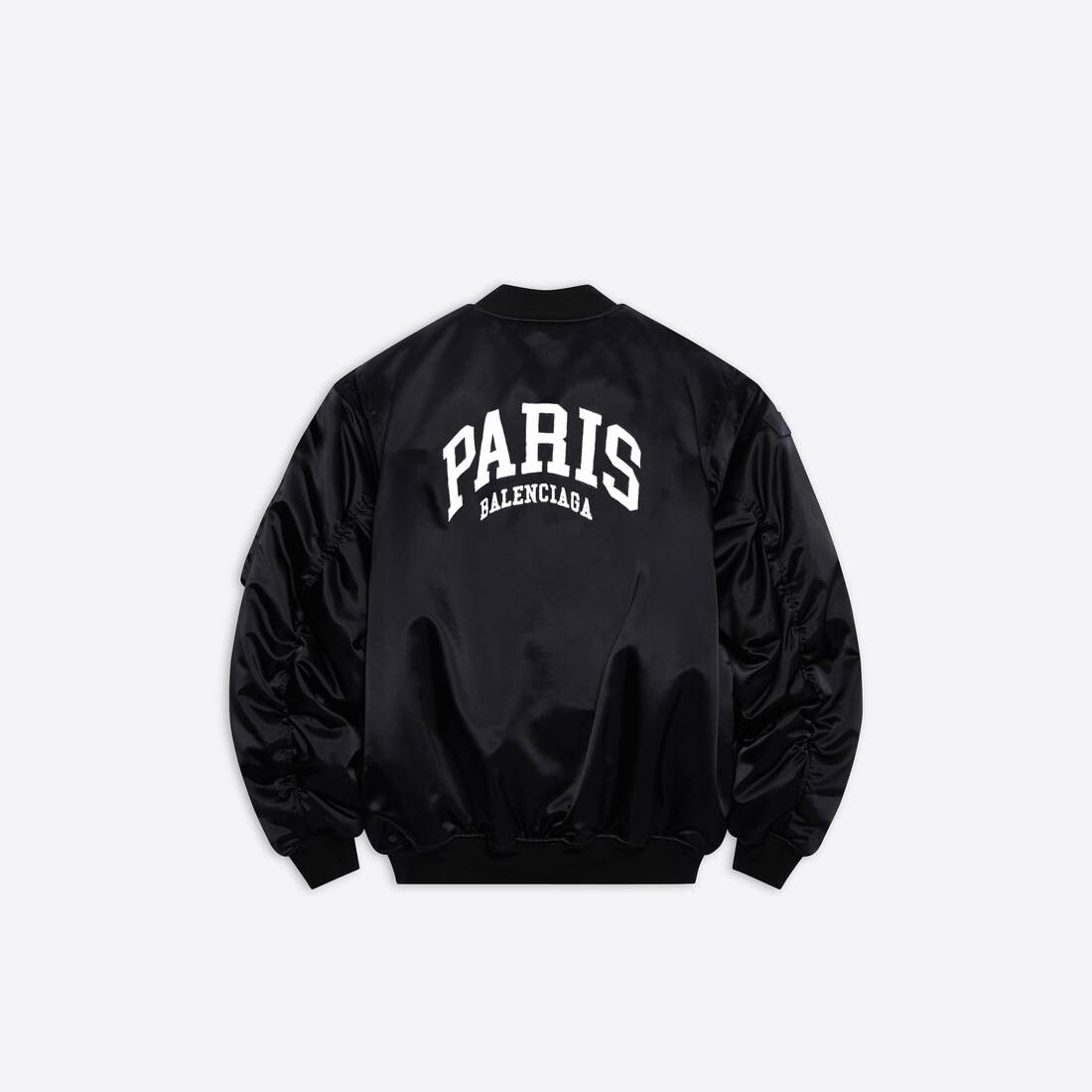 Men's Cities Paris Bomber in Black - 2