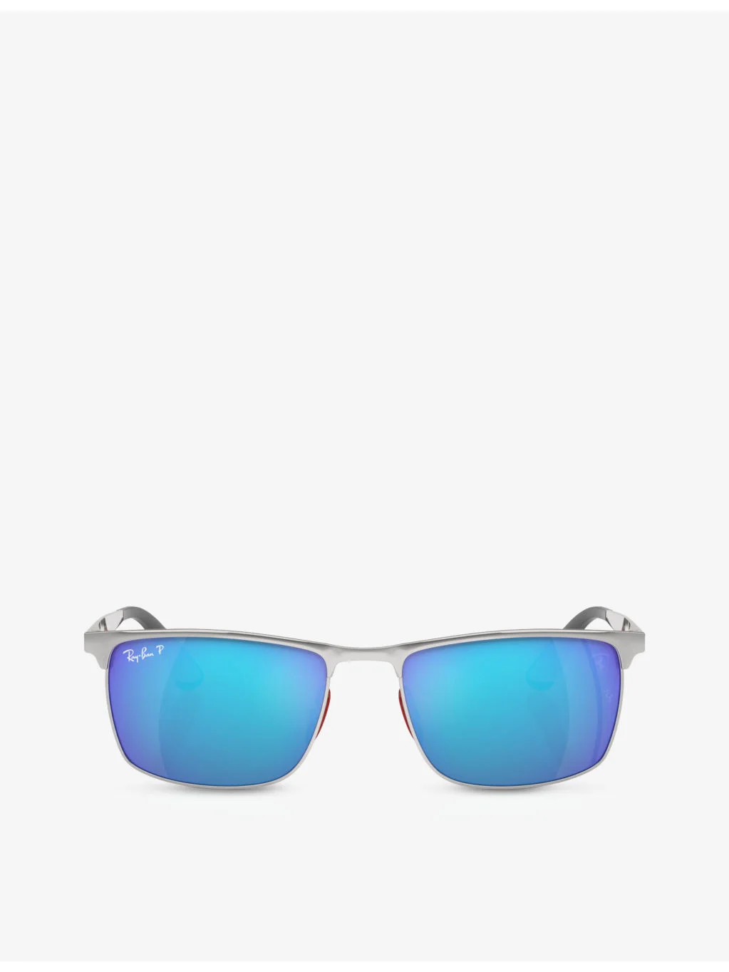 RB3726M Scuderia Ferrari rectangle-frame metal sunglasses - 1