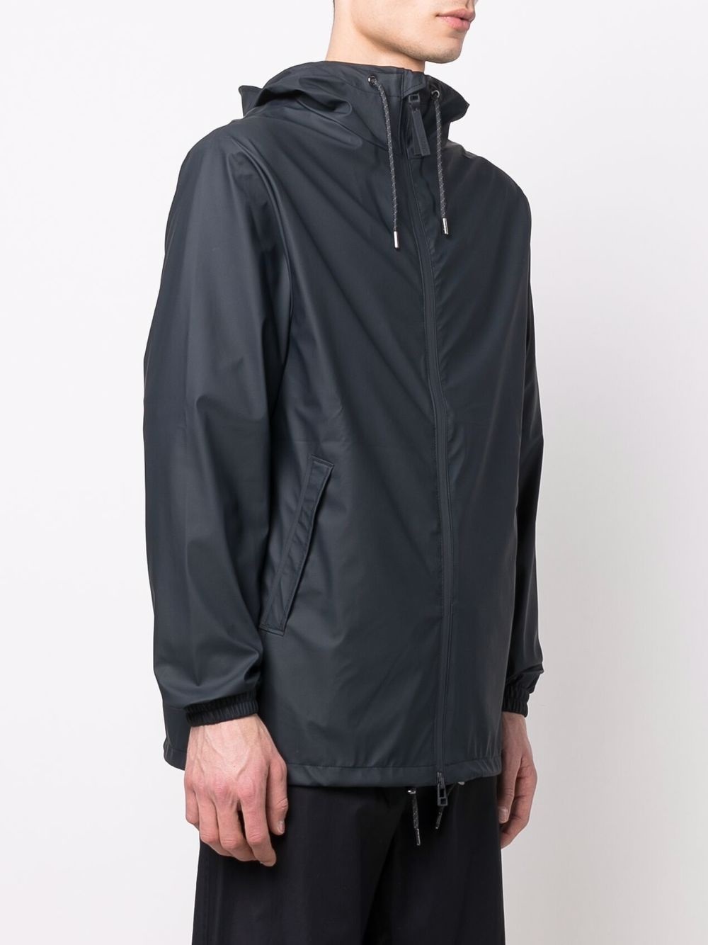 drawstring hooded jacket - 4