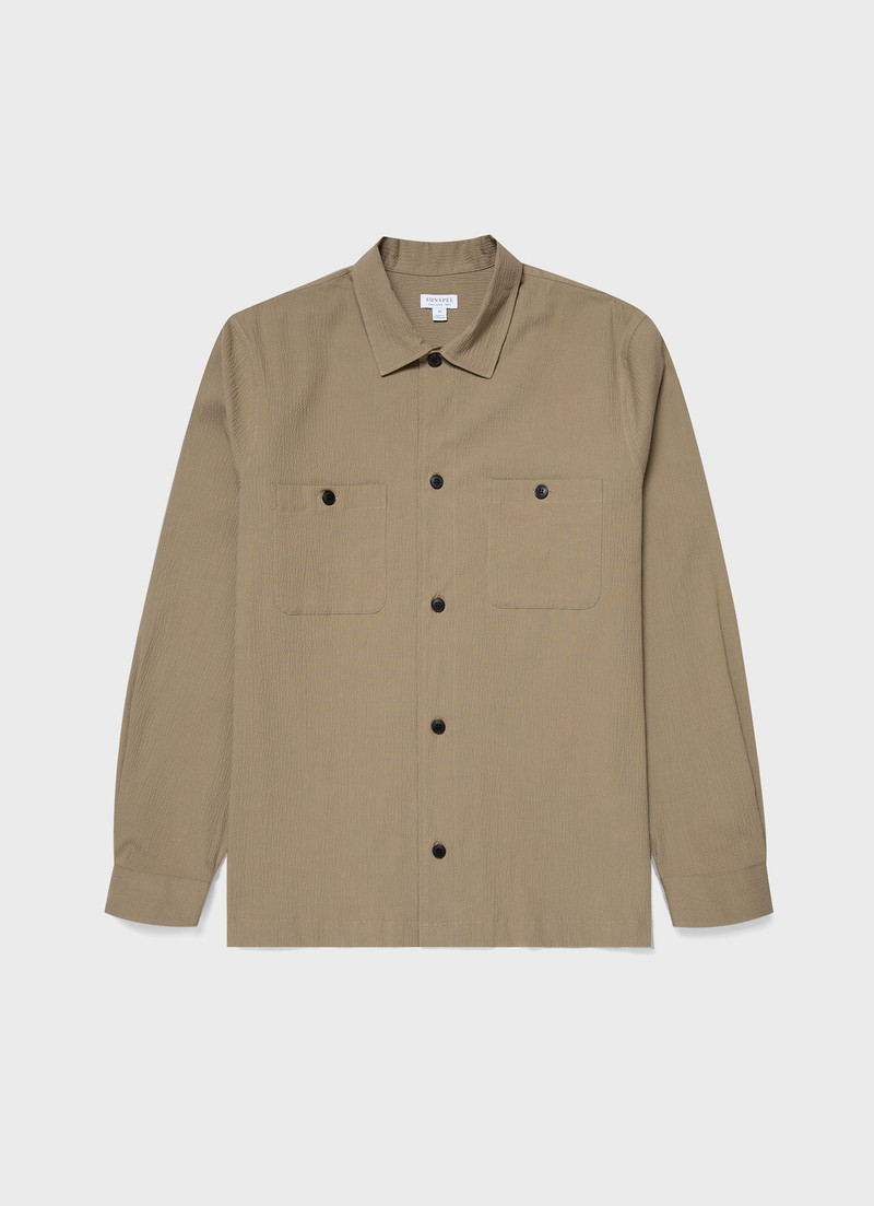 Seersucker Overshirt 1