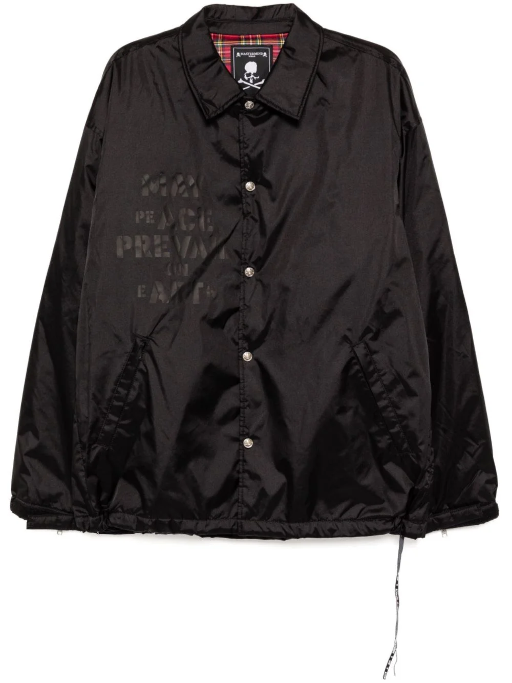 logo-printed jacket - 1