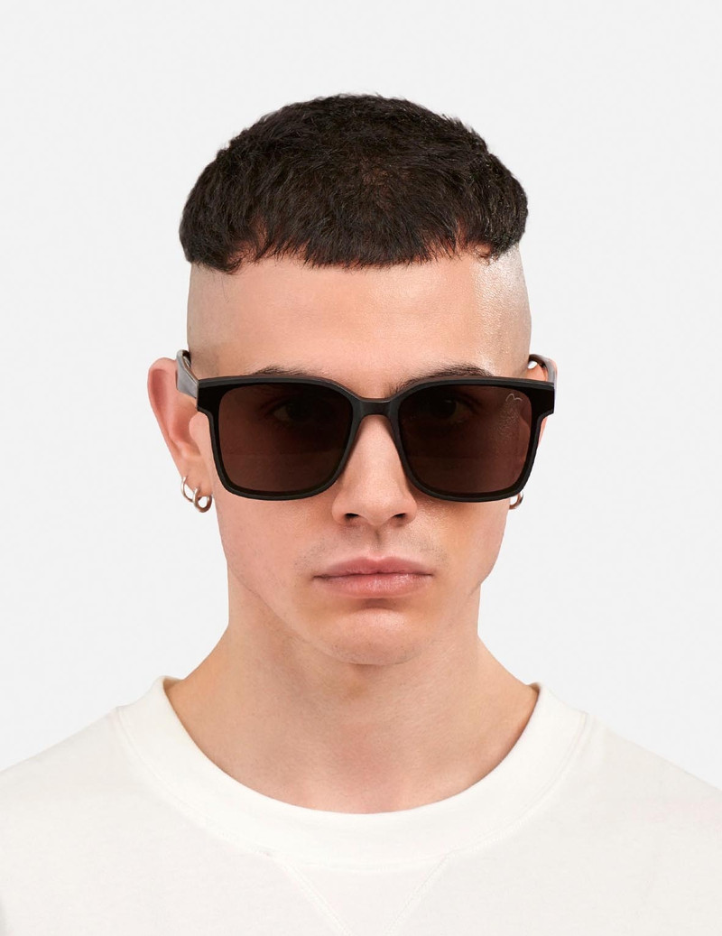 EVISU MONOGRAM TEMPLE SQUARE SUNGLASSES outlook
