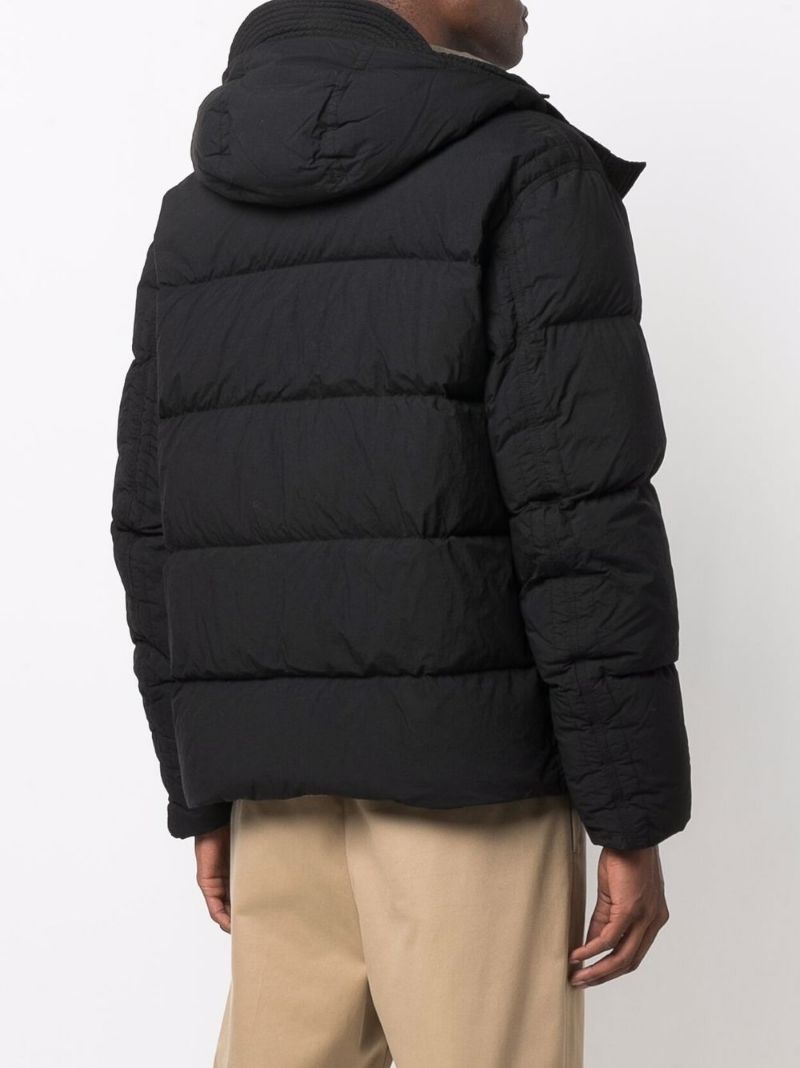 hooded down puffer jacket - 4