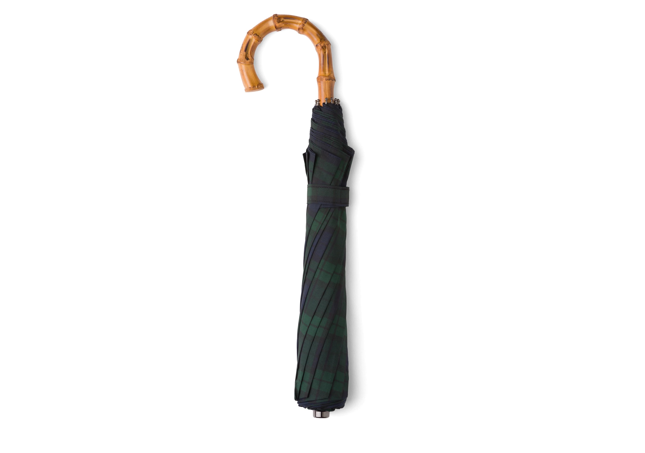 Telescopic umbrella
Tartan Whangee Handle Green - 1