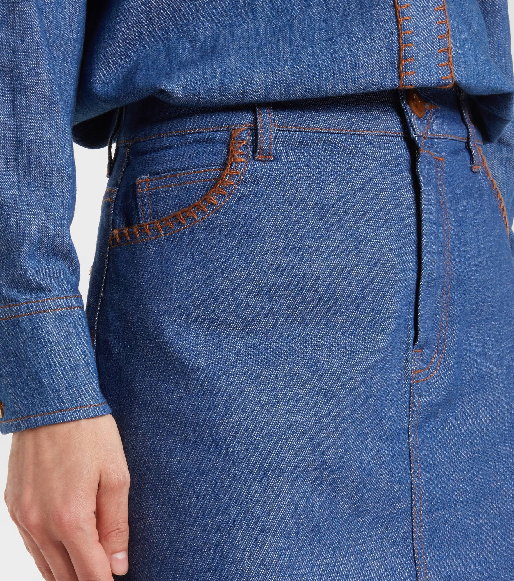Ascension denim miniskirt - 4