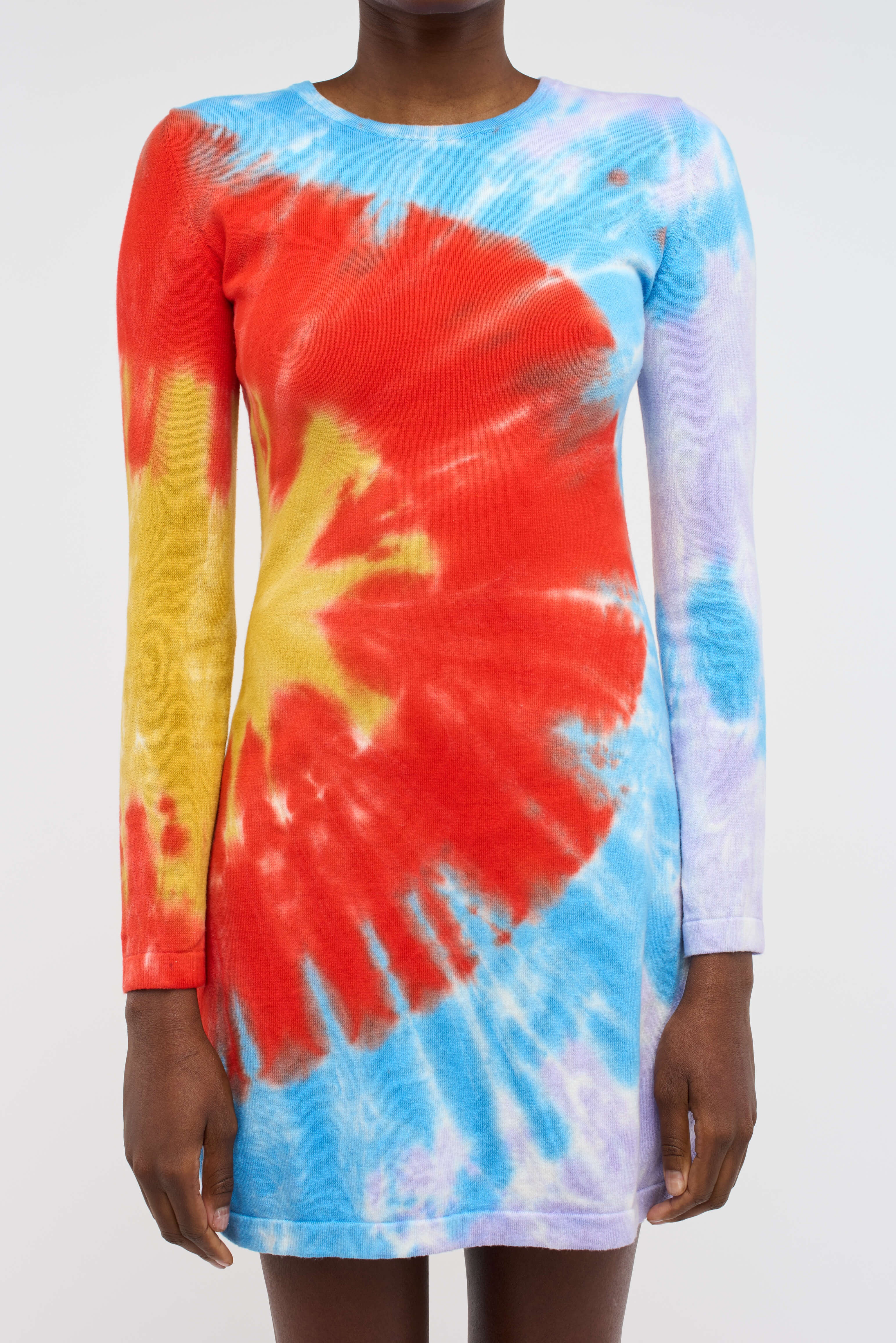 NOVA SPIN MINI DRESS LS - 3