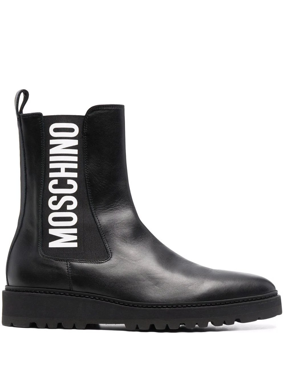 logo-print Chelsea boots - 1