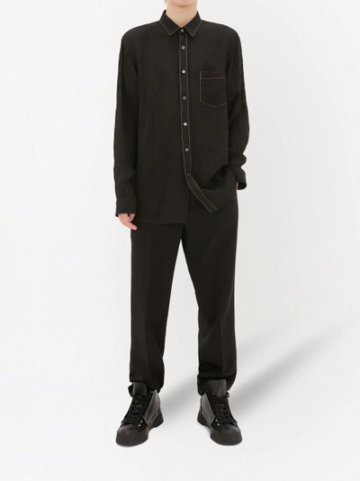 JW Anderson slim-cut trousers outlook