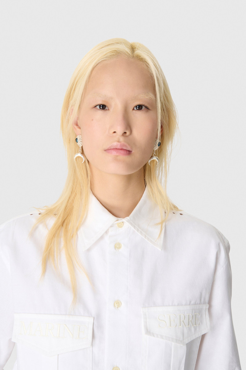 Marine Serre SILVER PLATED EYE PENDANTS outlook