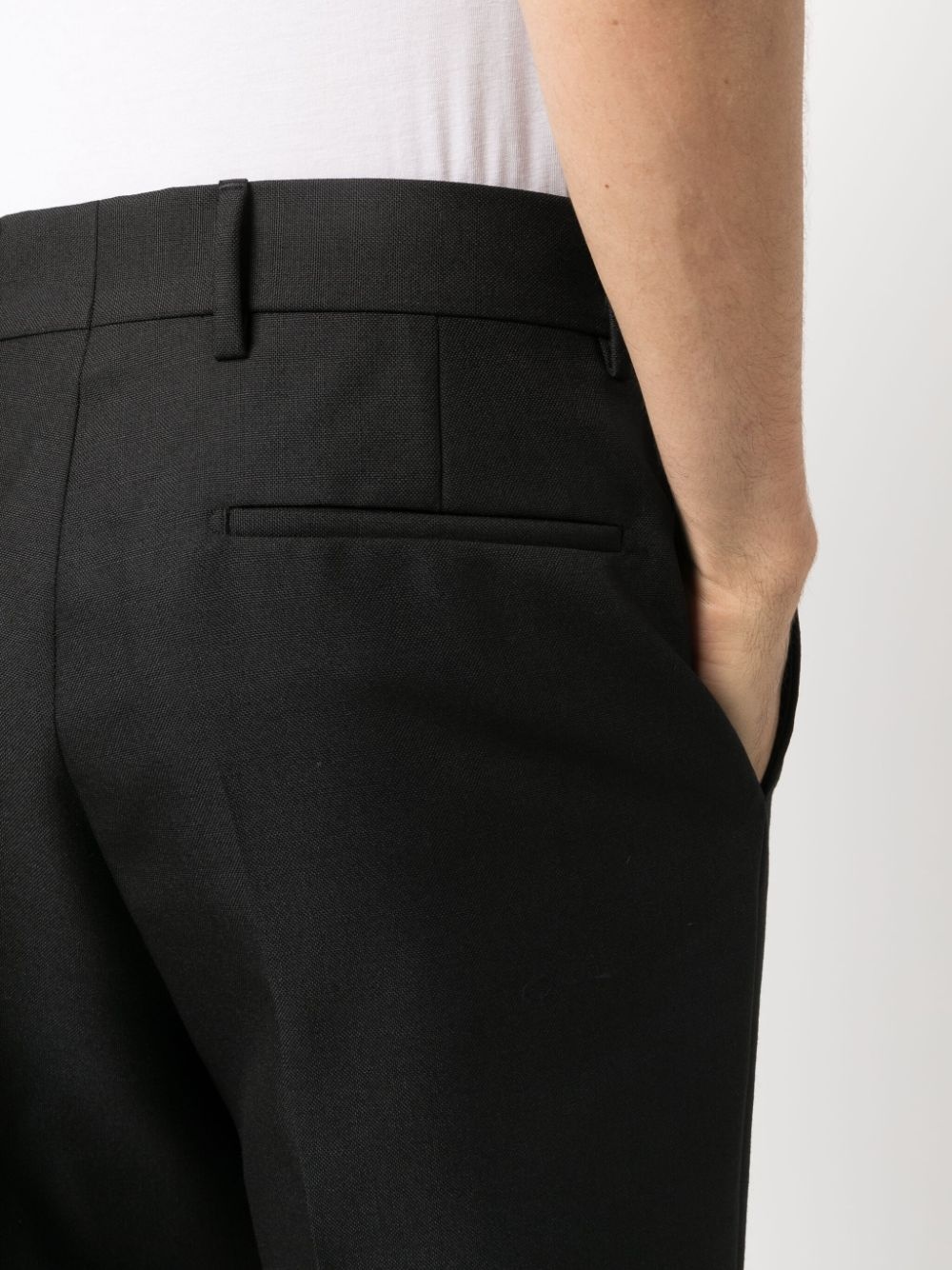mid-rise tailored trousers - 5