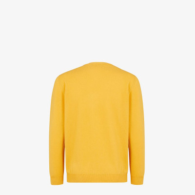 FENDI Yellow cashmere sweater outlook