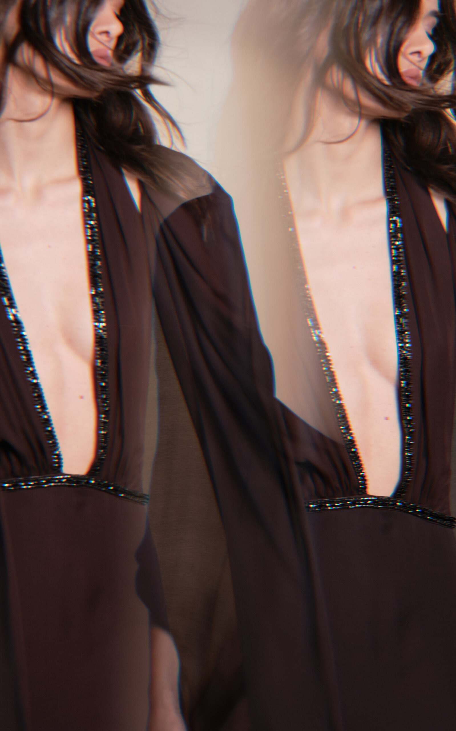New Destiny Silk Cape brown - 4