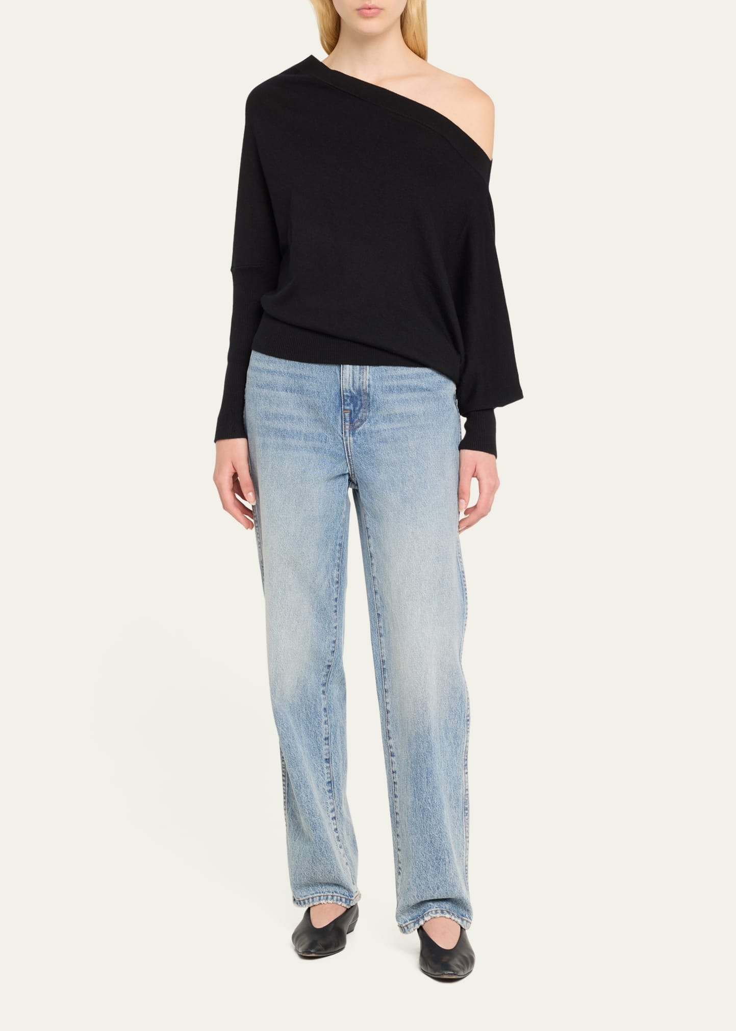 Grainge Cashmere Off-Shoulder Sweater - 2