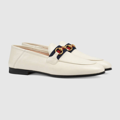 GUCCI Women's loafer with Web outlook