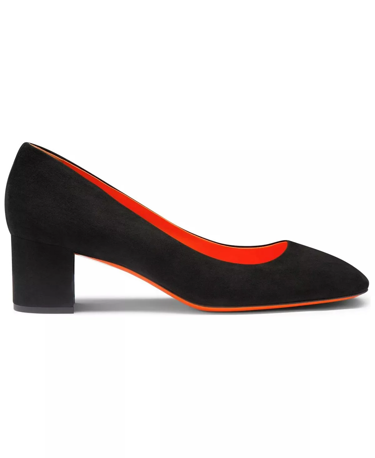 Women's Fight Suede Low-Heel Pump - 1