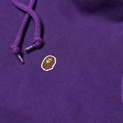 A BATHING APE® A Bathing Ape Ape Head One Point Heavyweight Hoody outlook