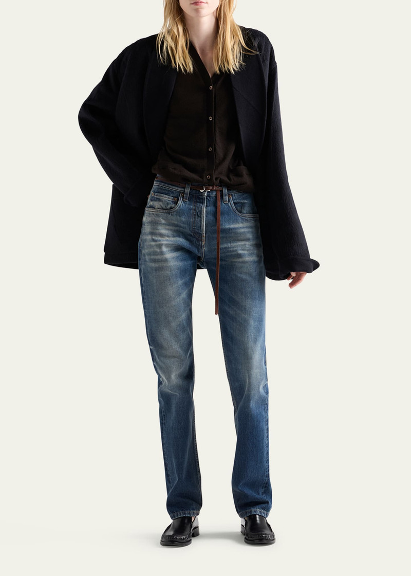 Prada Superfine Cashmere V-Neck Cardigan outlook