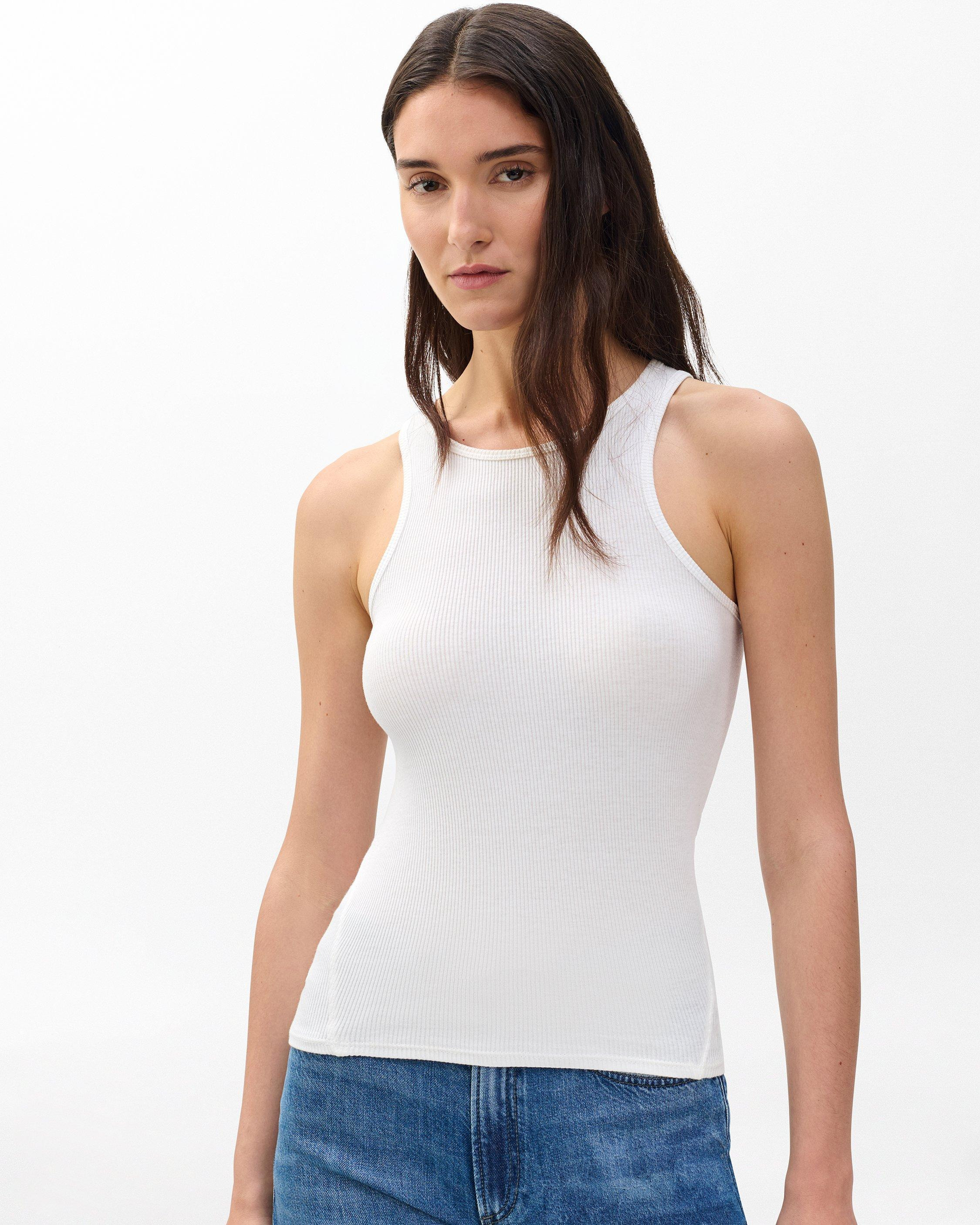 The Essential Rib Tank
Rib Cotton T-Shirt - 3