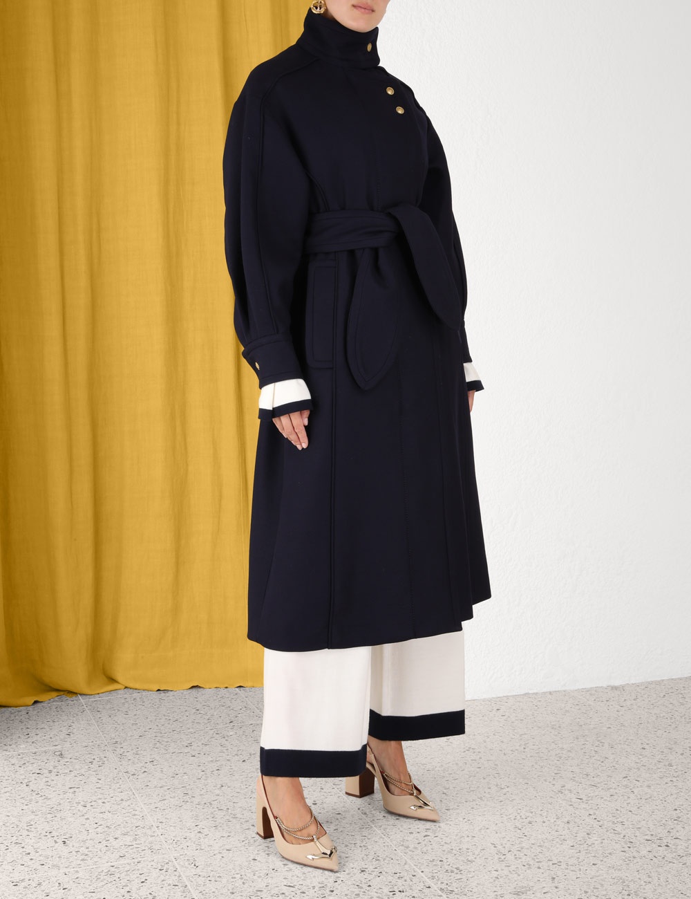 HIGH TIDE FUNNEL NECK COAT - 3