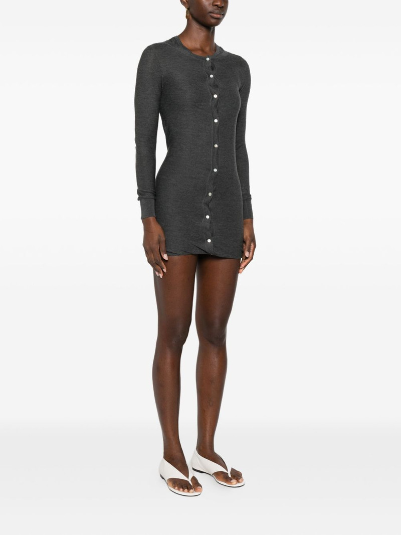 Eira buttoned mini dress 3