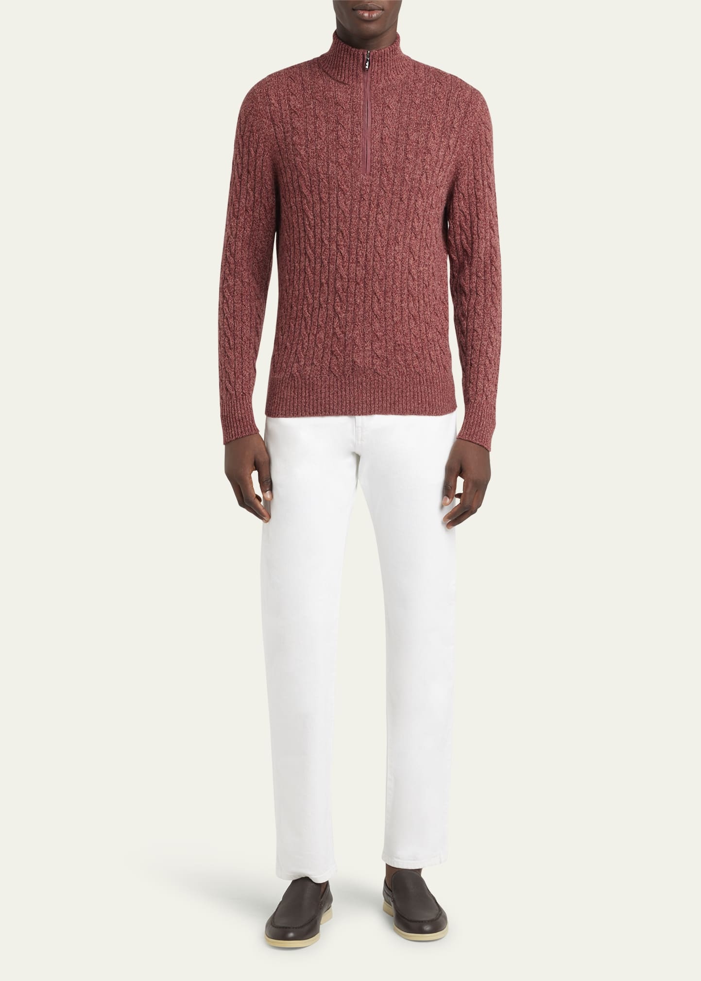 Cashmere Cable-Knit Sweater - 2