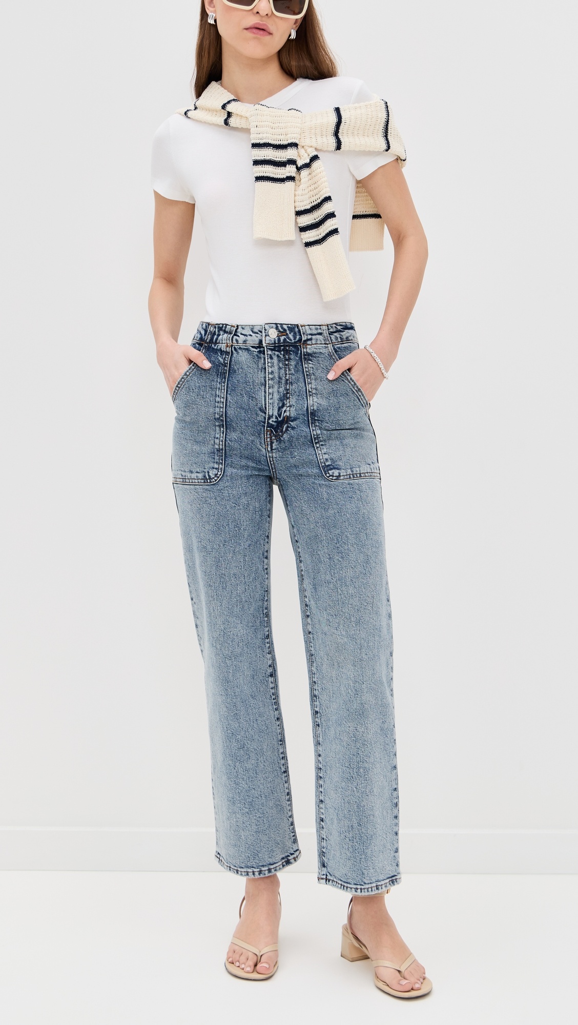 The Modern Pocket Wide Jeans - 4