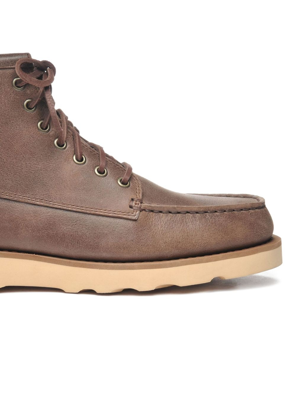 lace-up leather boots - 2