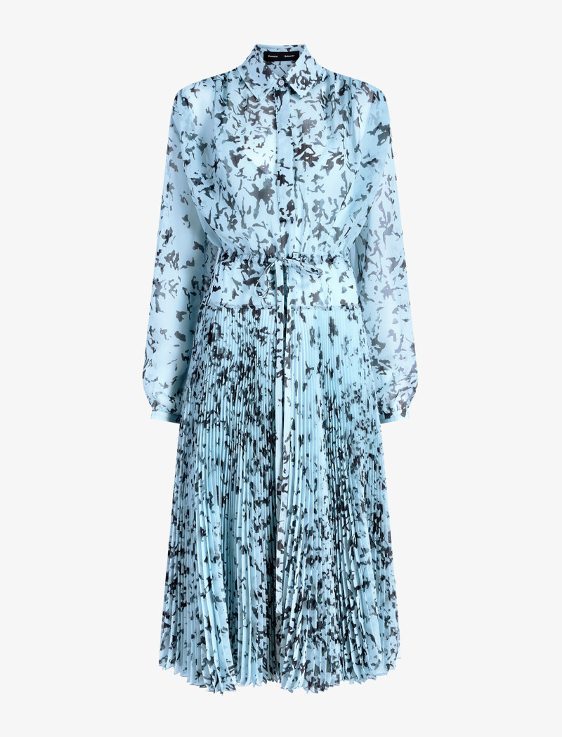 Jones Dress in Printed Crinkle Chiffon 1
