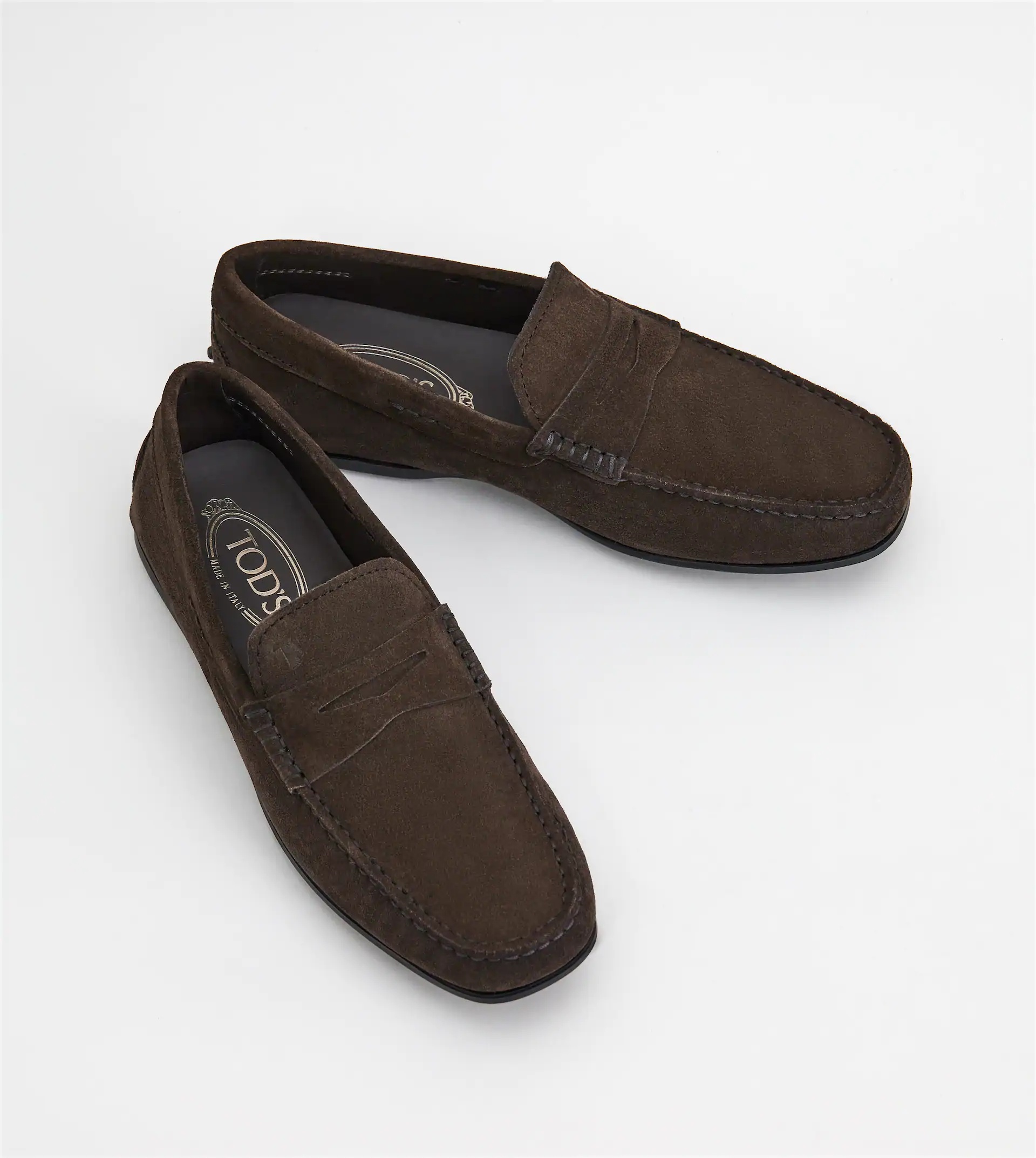 CITY GOMMINO DRIVING SHOES IN SUEDE - BROWN - 2