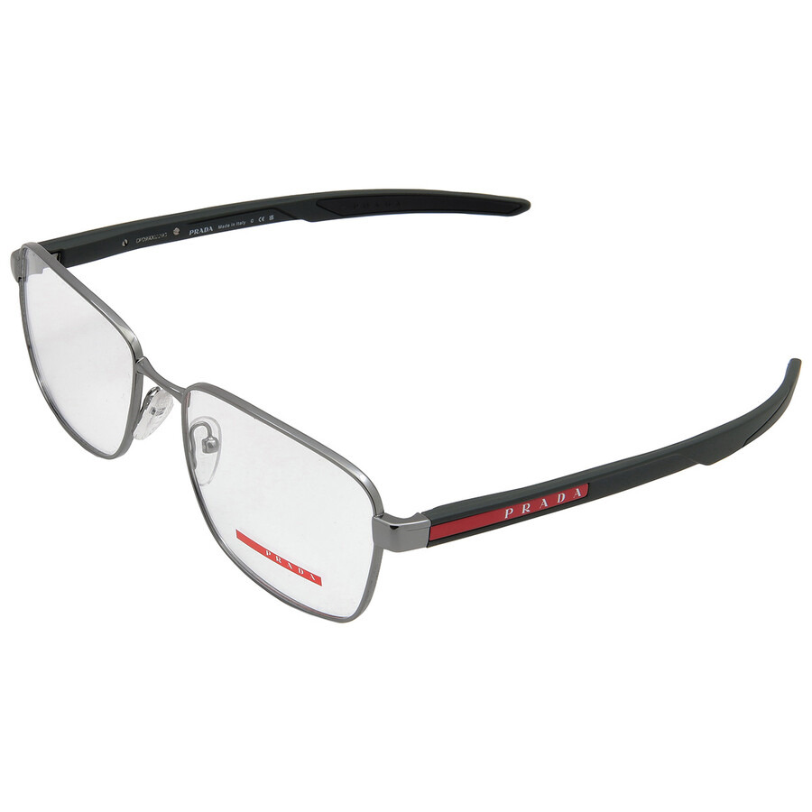 Prada Linea Rossa Demo Square Men's Eyeglasses PS 54OV 5AV1O1 57 - 4