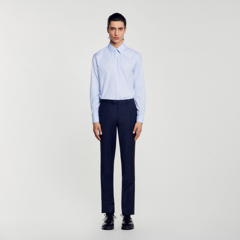 Sandro CLASSIC COTTON SHIRT outlook