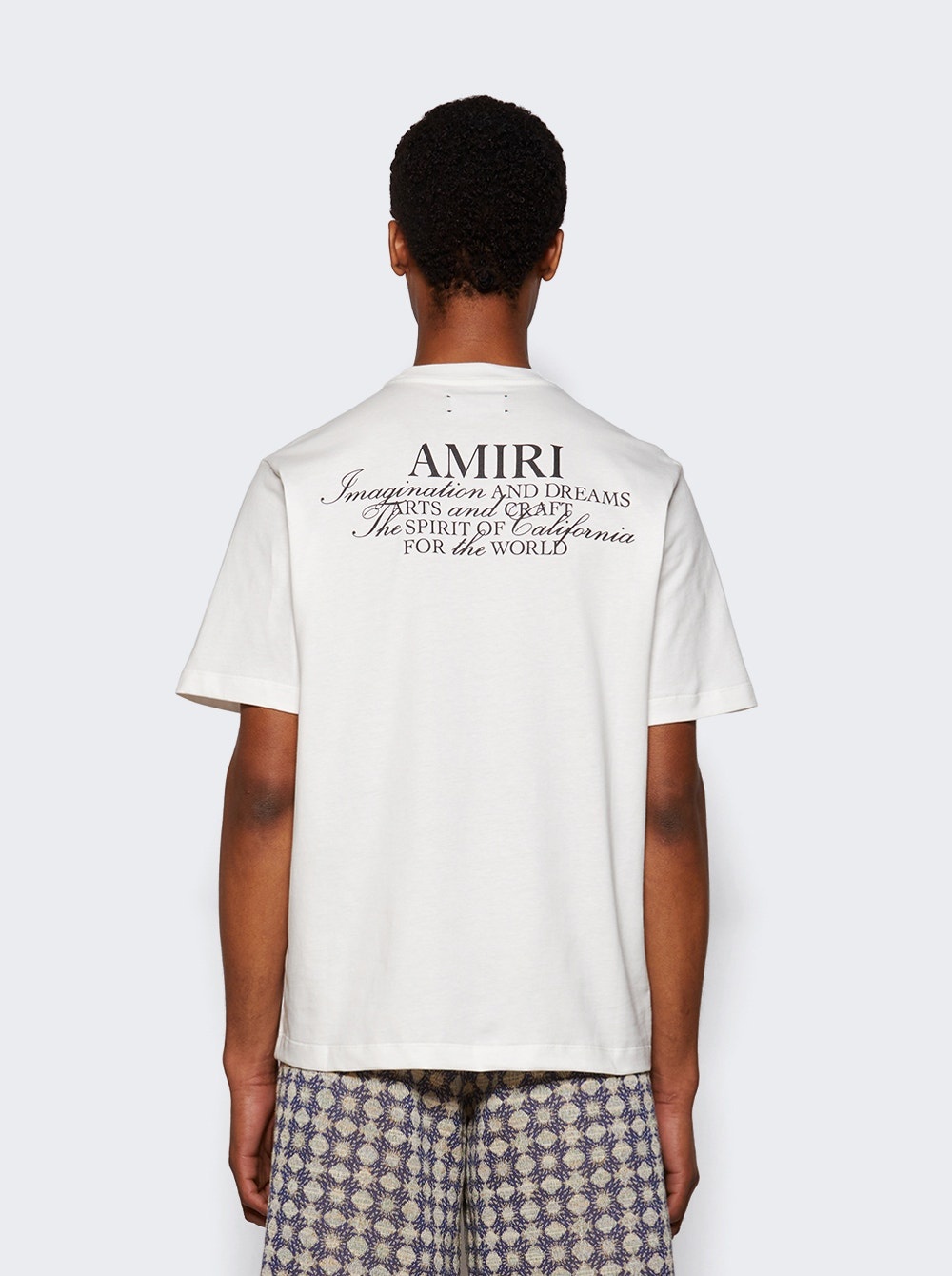 Amiri Spirit Tee Ivory - 4