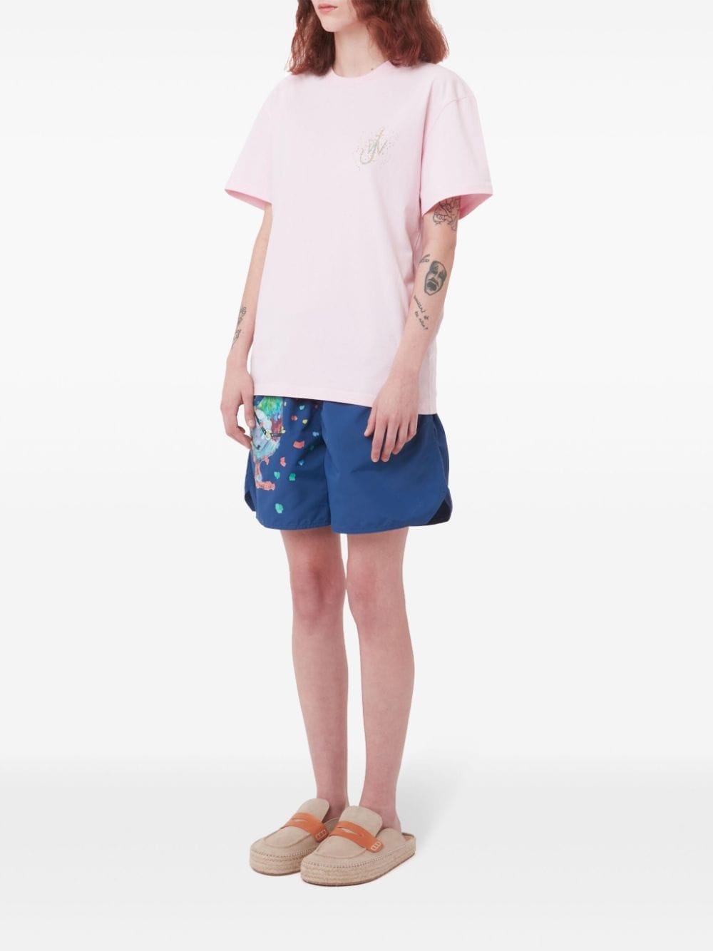 Pigeon organic-cotton T-shirt - 3