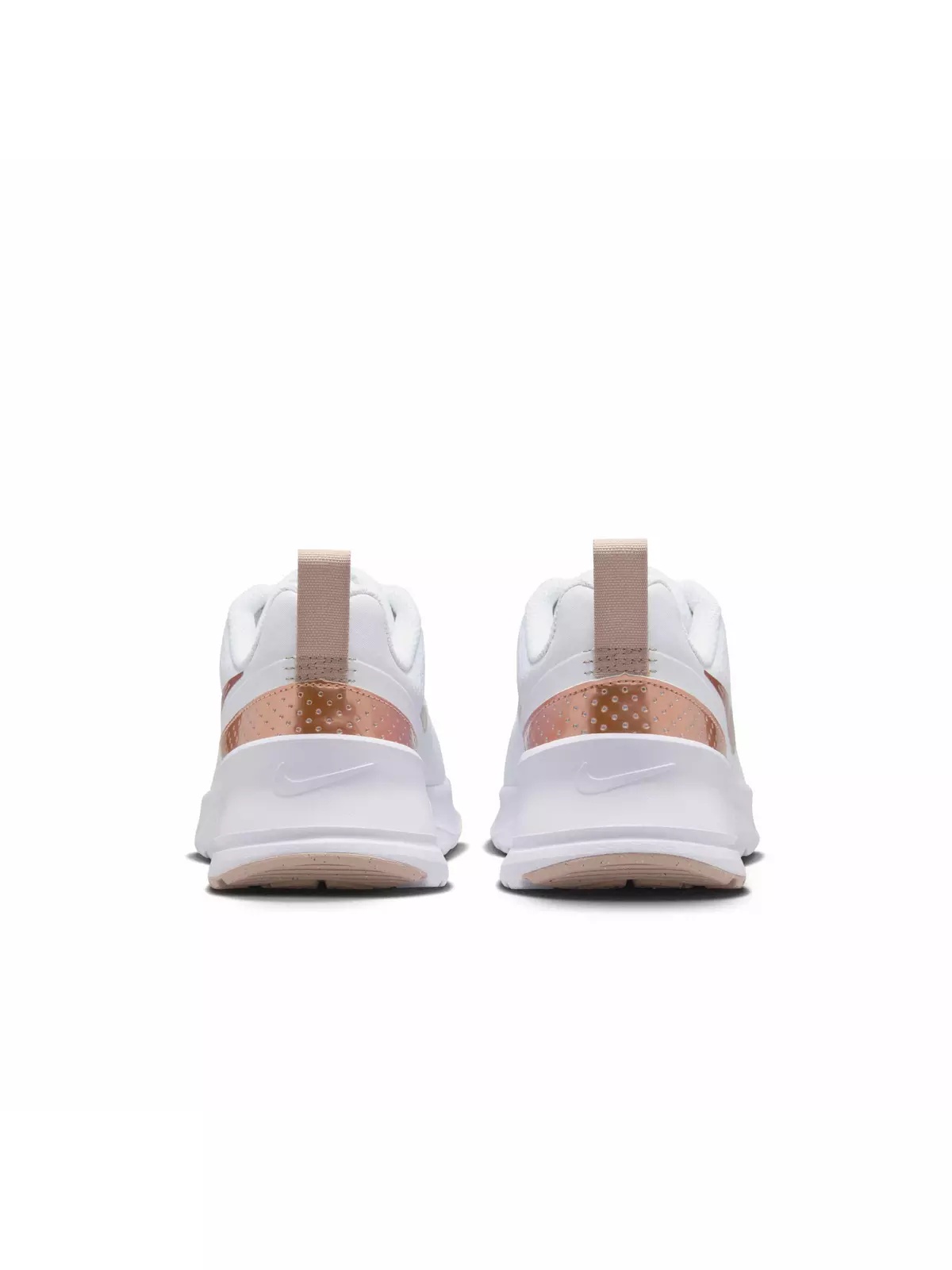 Air Max Nuaxis "White/Sand/Black/Metallic Red Bronze" Women's Shoe - 5