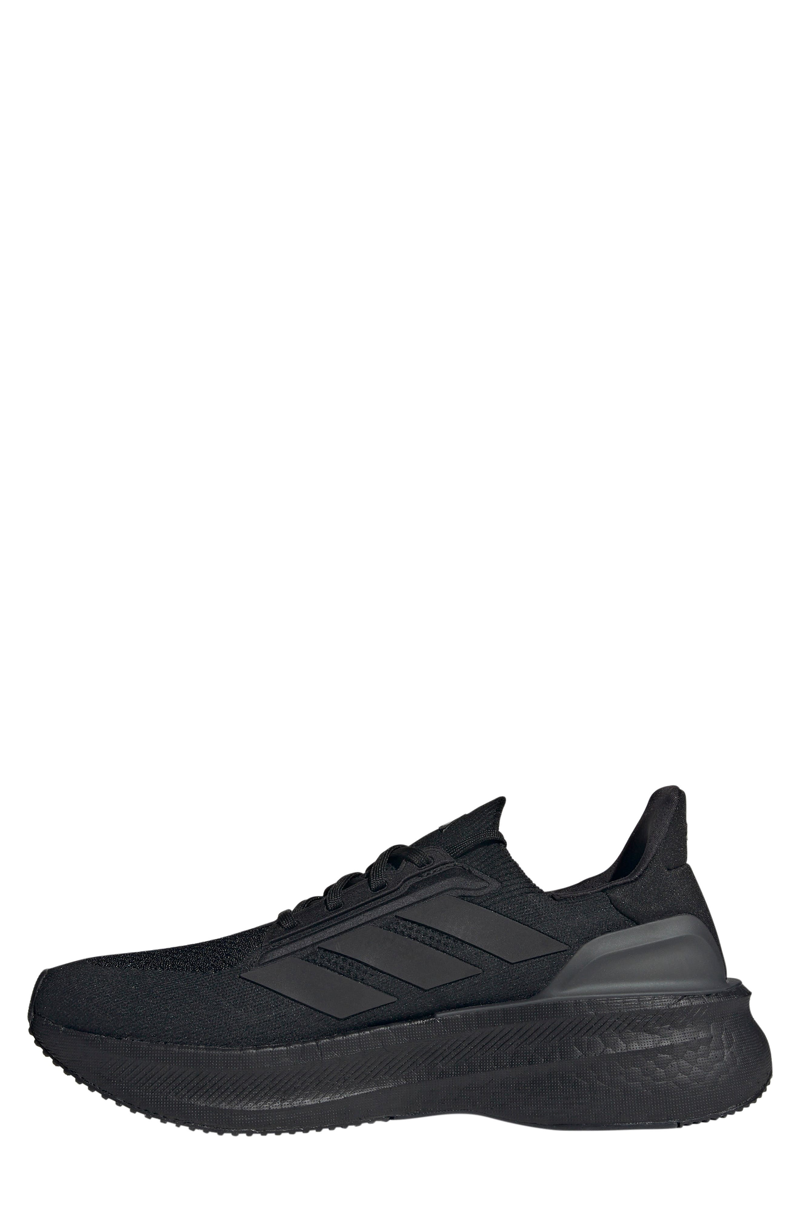adidas Ultraboost 5x Running Shoe in Black/Black/White at Nordstrom - 6