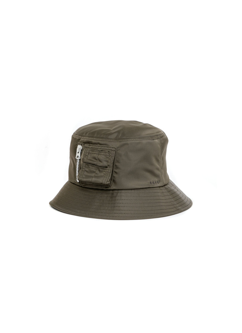 sacai Single Brim Pocket Hat / Nylon Twill outlook