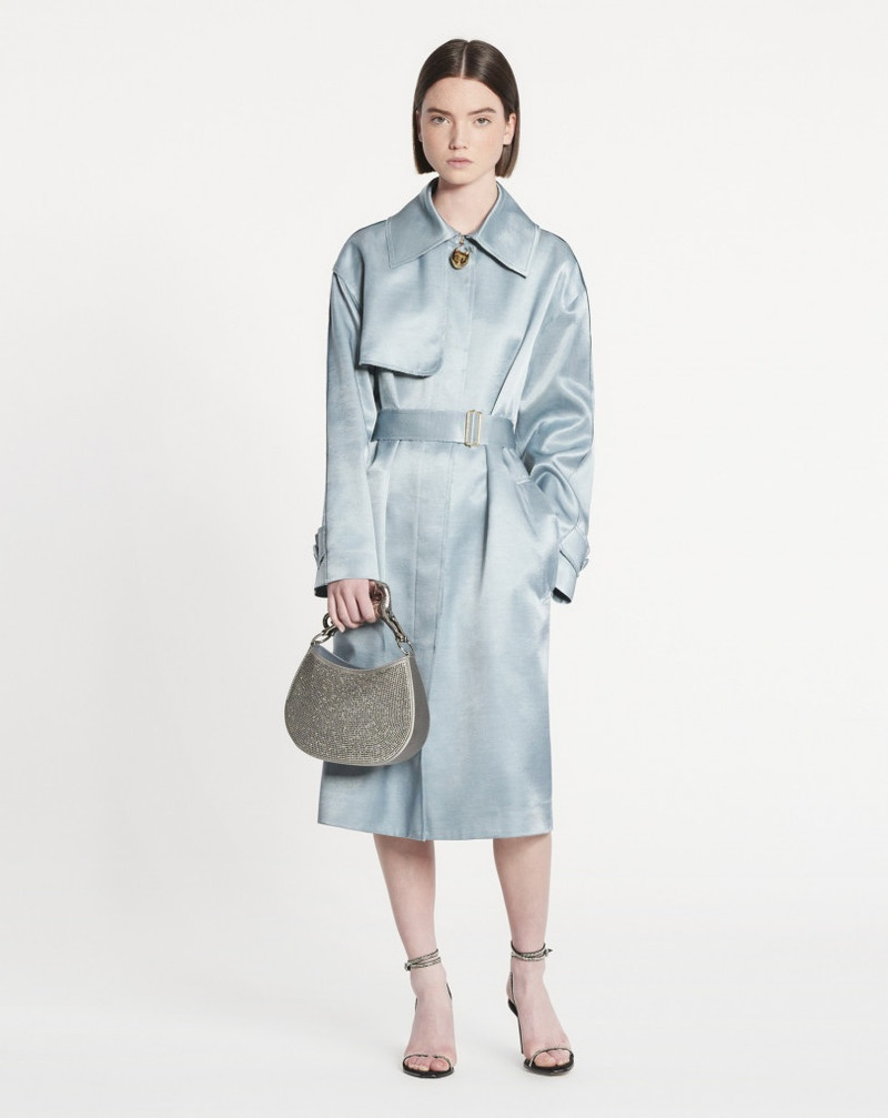 Lanvin SATIN TRENCH COAT outlook