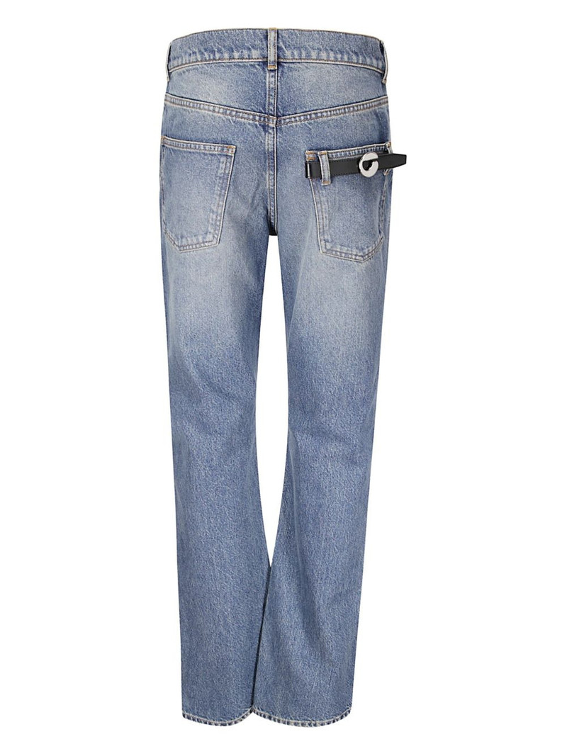 COPERNI leather-belt pocket jeans outlook