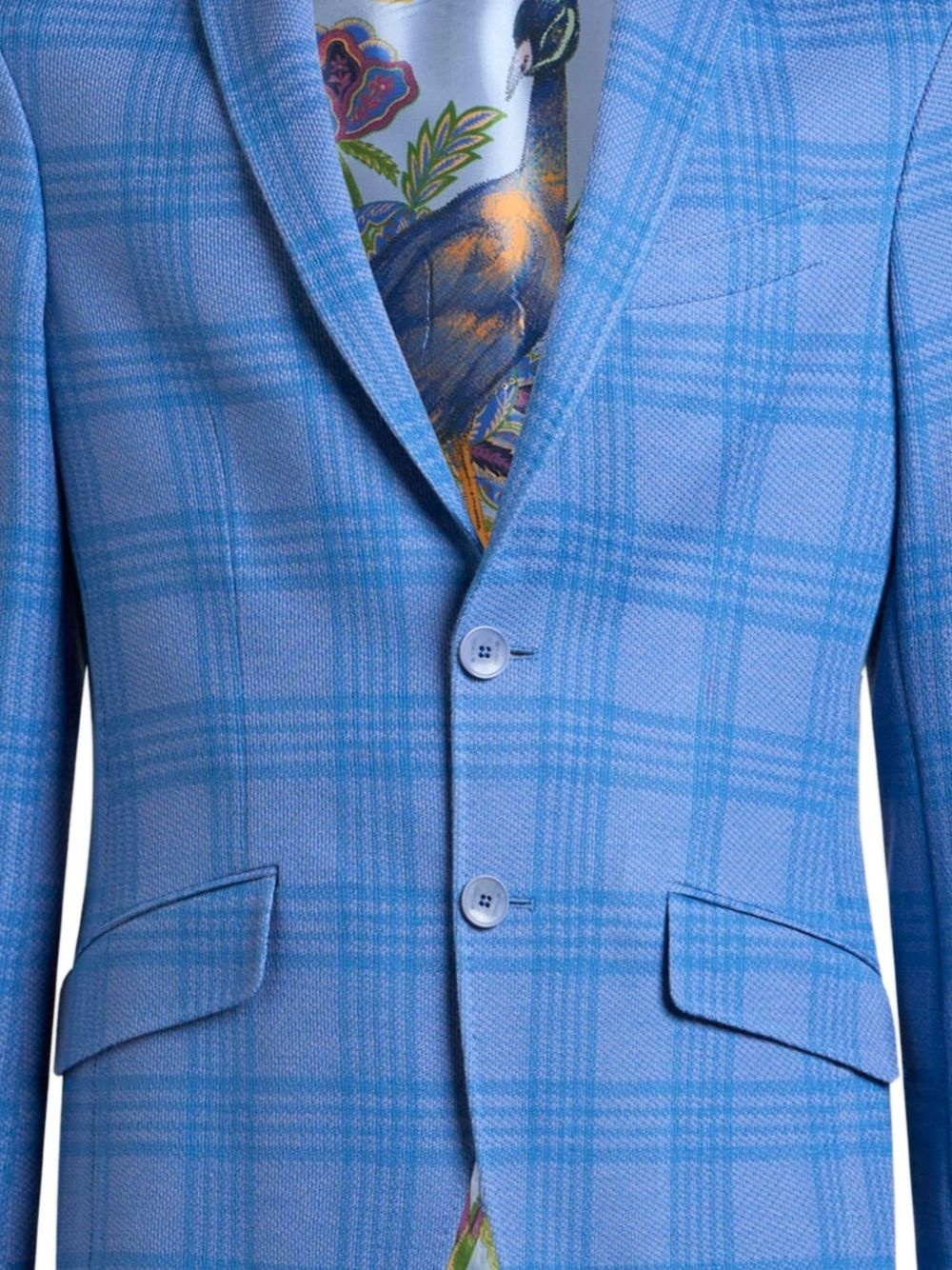 Prince of Wales-jacquard blazer - 2