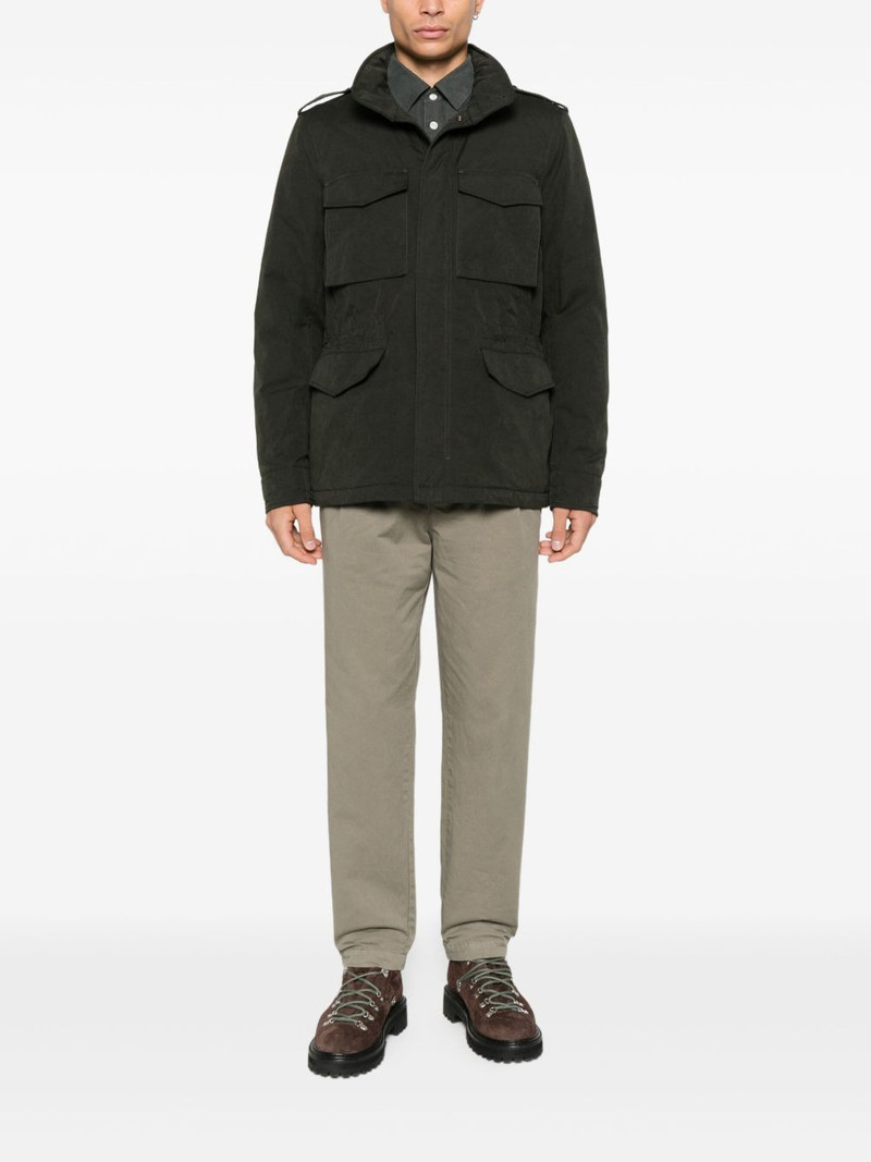 Aspesi flap-pockets collared jacket outlook