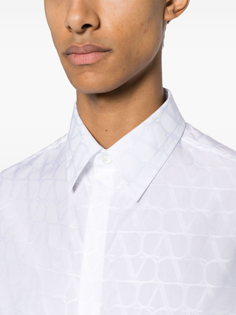 Valentino Men Cotton Shirt - 2